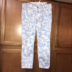 J.Crew pants in a great pattern.